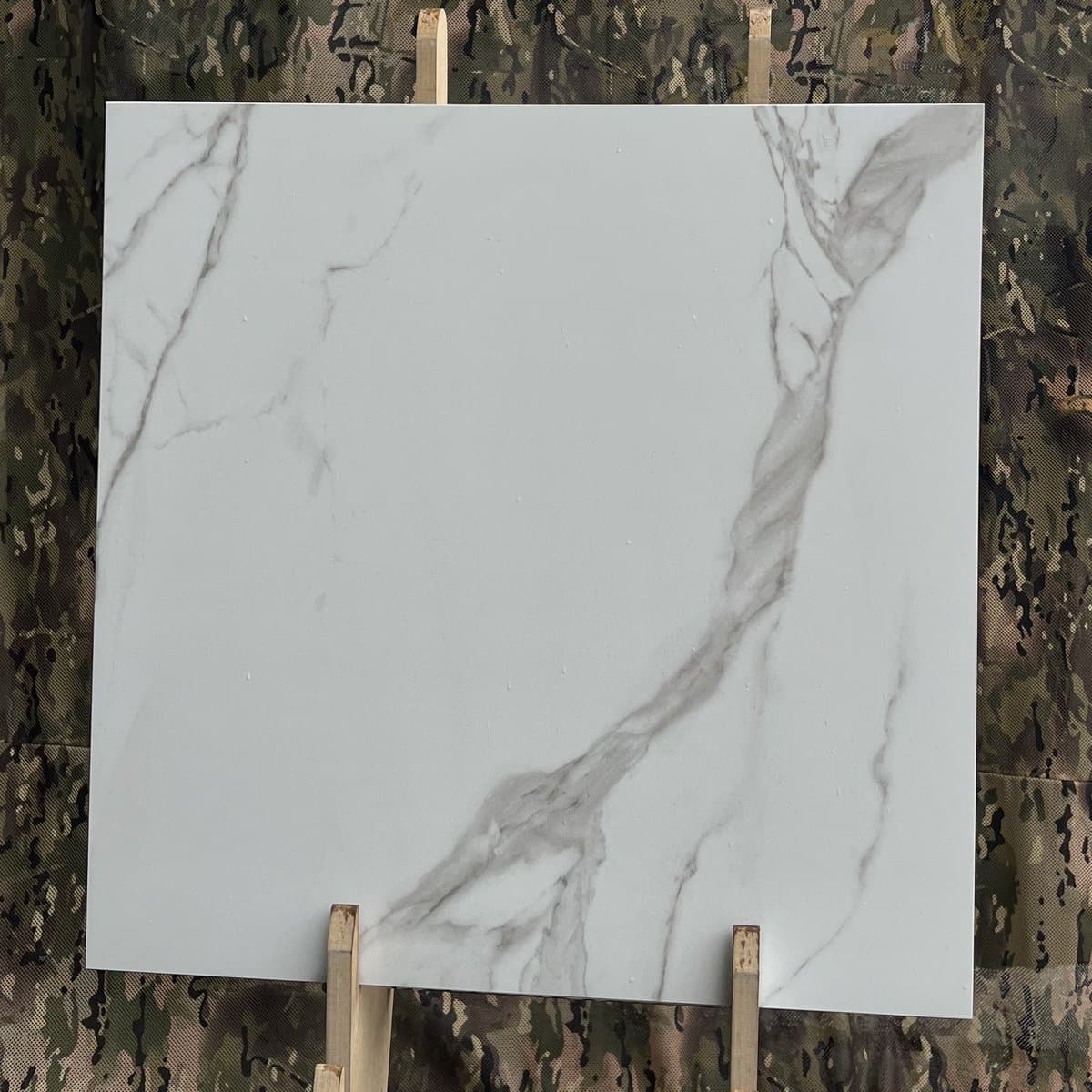 Carrara White 60х60х8 RN Mat 1 Сорт