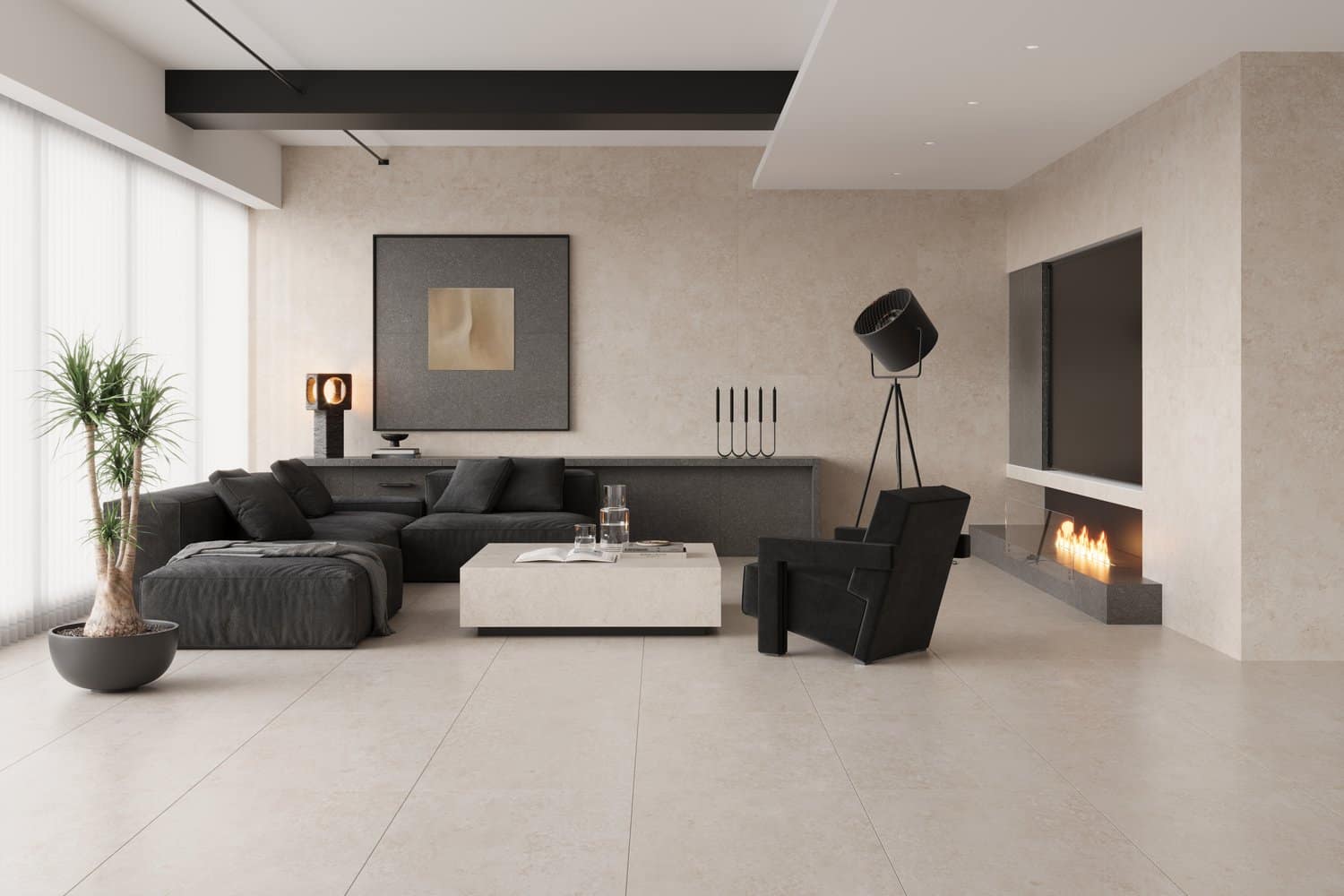 Limestone Beige 60x120 Mat 1 Сорт - Зображення 2