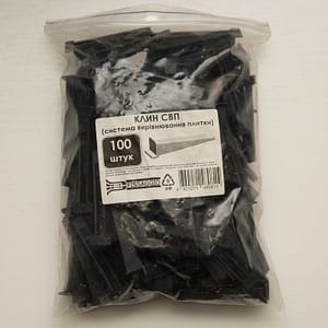 Універсальний Клин системи вирівнювання плитки (100 шт./уп)