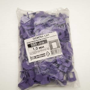 Основа системи вирівнювання плитки 1,0 мм (250 шт./уп)