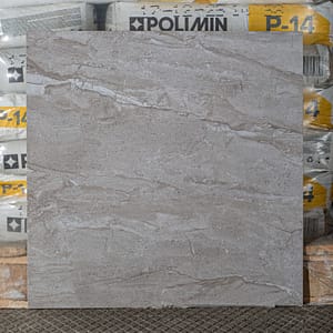 Плитка ПІДЛОГА 600х600х8 СОРТНАЯ MARMO MILANO Сірий