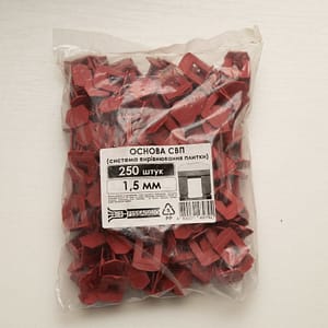Основа системи вирівнювання плитки 1,5 мм (250 шт./уп)