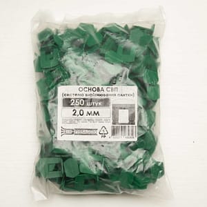 Основа системи вирівнювання плитки 2,0 мм (250 шт./уп)